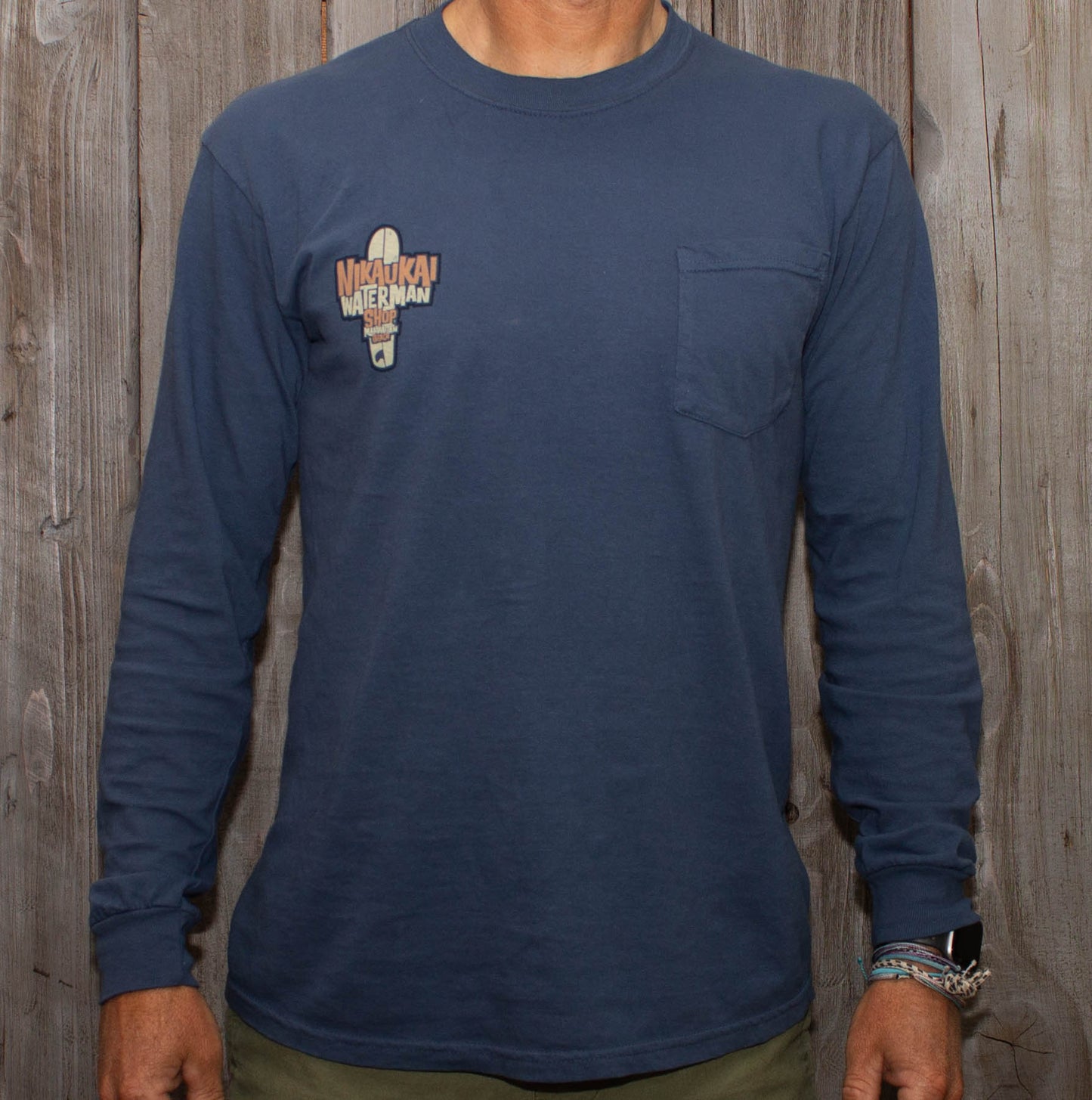 Wipeout L/S Pocket Tee
