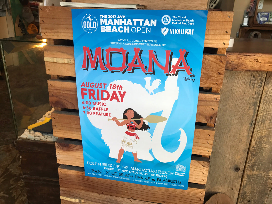 Disney's Moana on the Beach