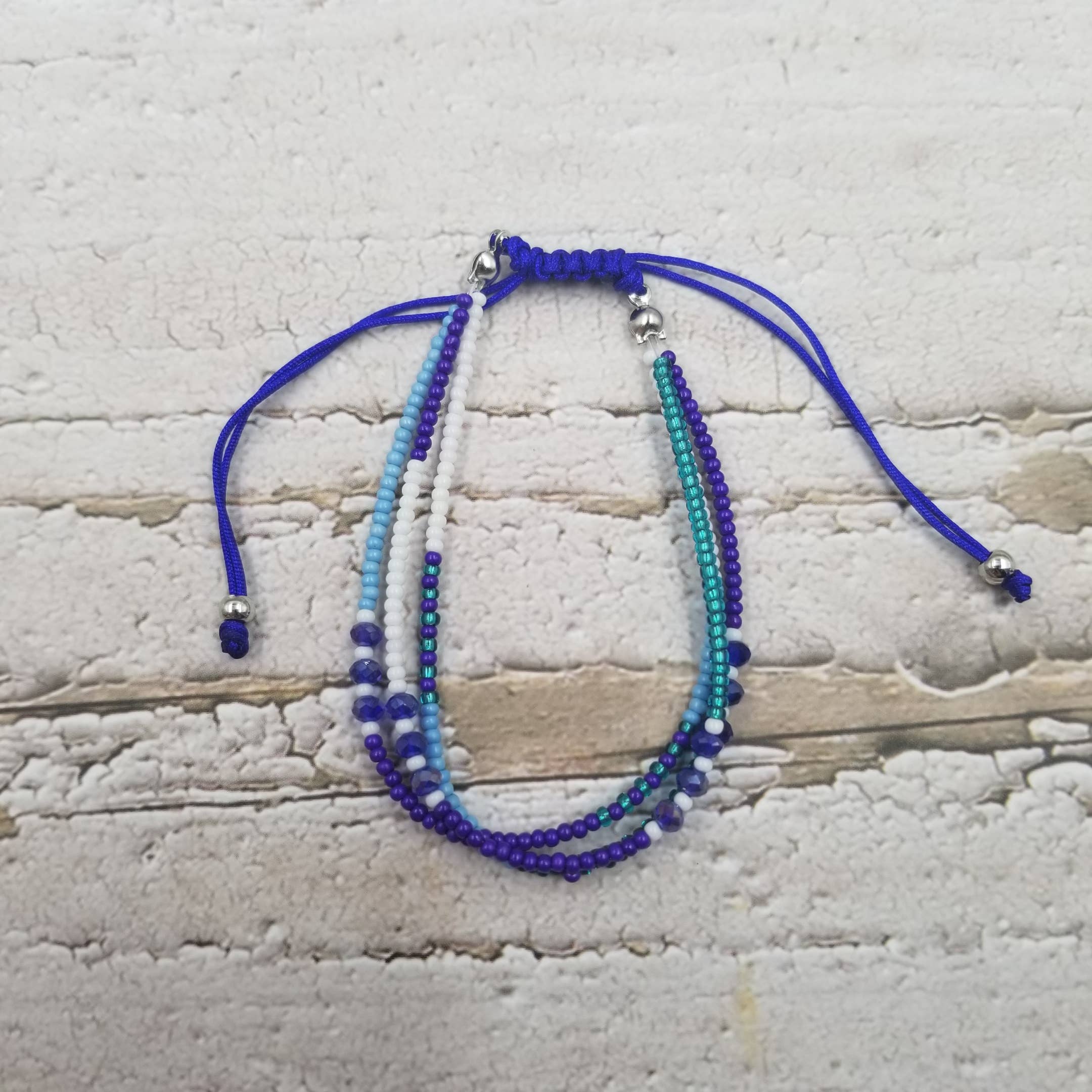 Boho Layered Colorful Beads Bracelet: NO.1