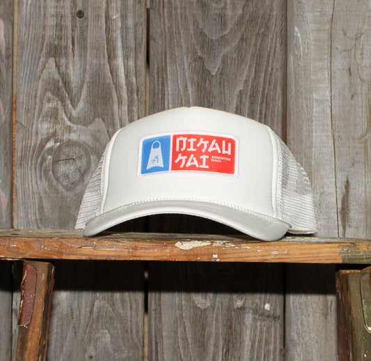 Future Past Patch Trucker / Blanco