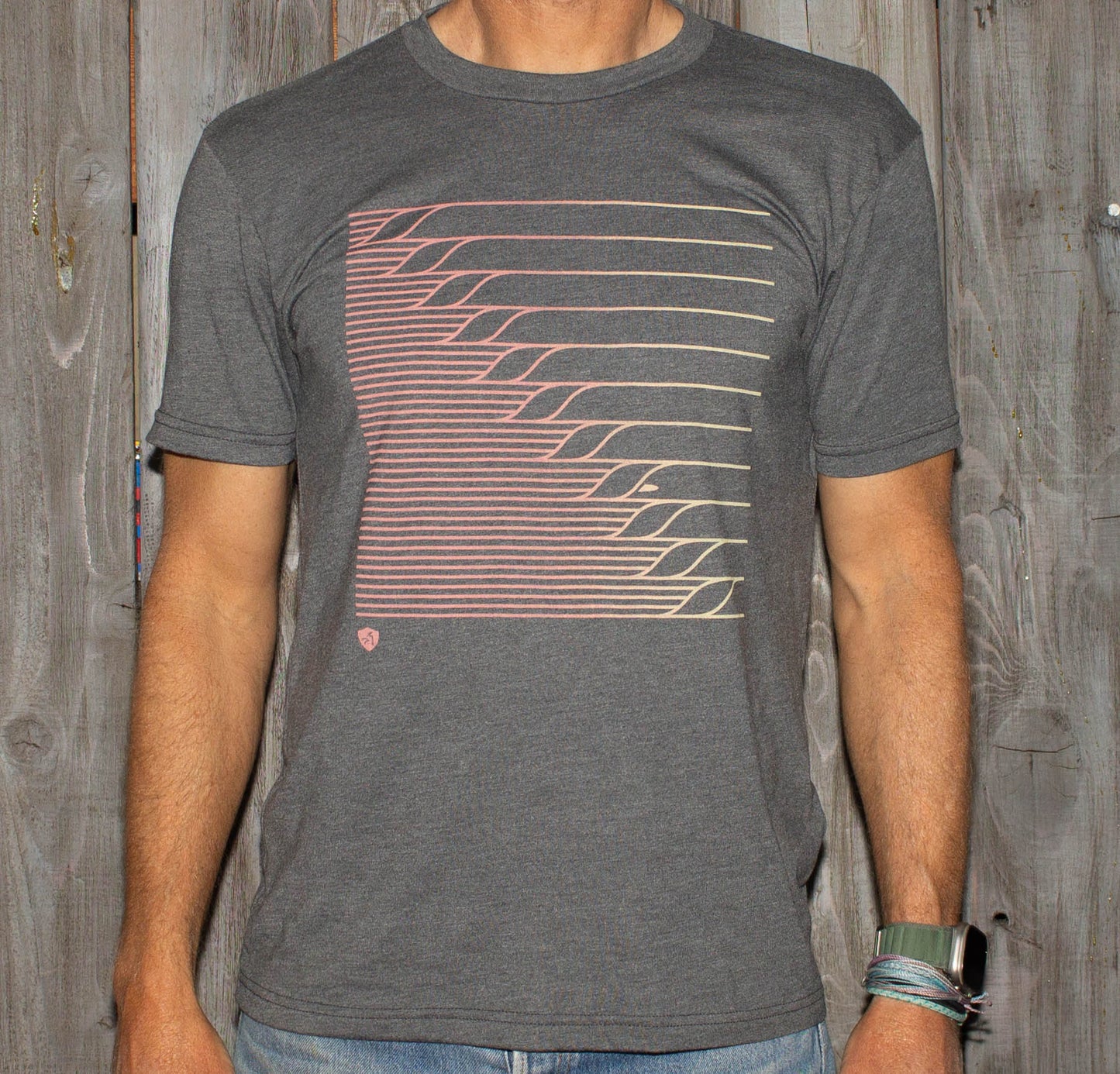 Korduroy Tee / Smoke