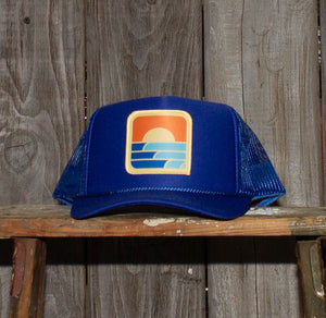 Free Surf Patch Trucker / Royal