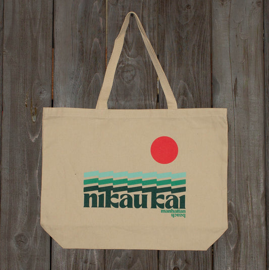 Golden Hour Beach Tote