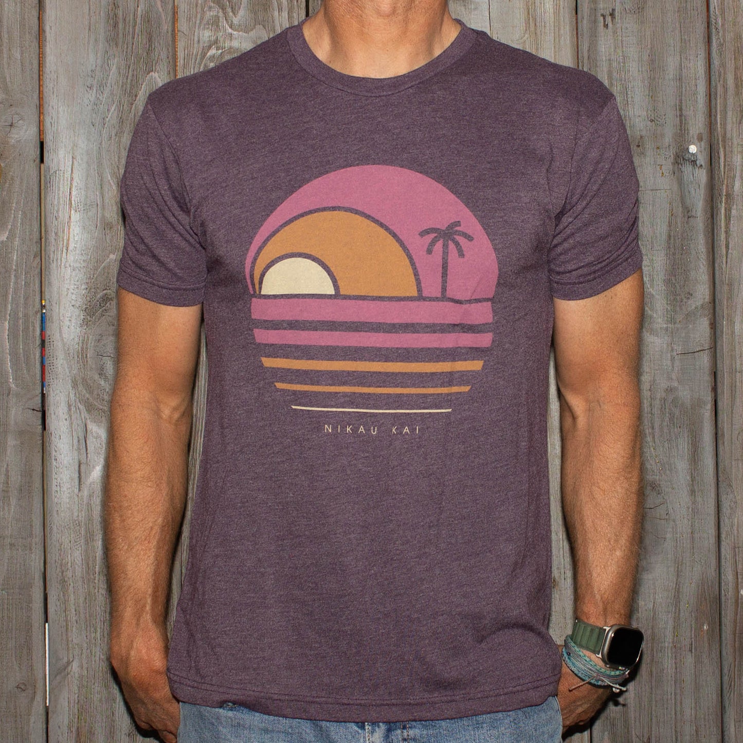 Indian Summer Tee / Raisin