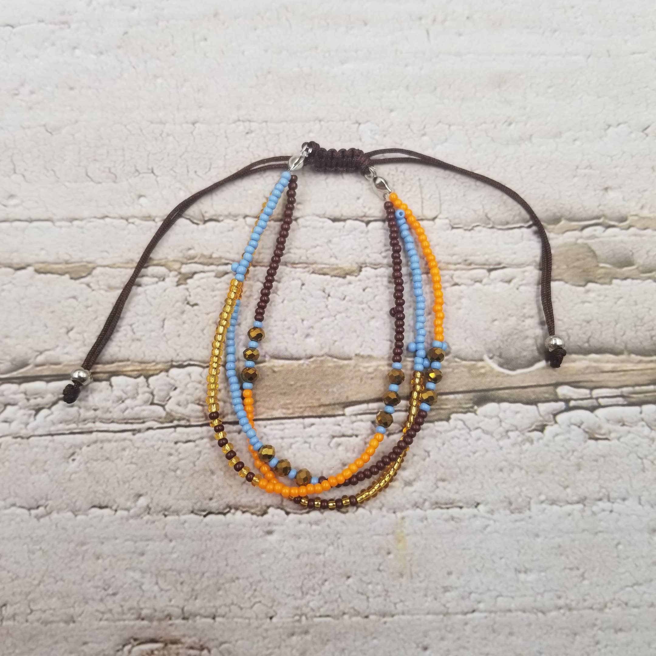 Boho Layered Colorful Beads Bracelet: NO.1