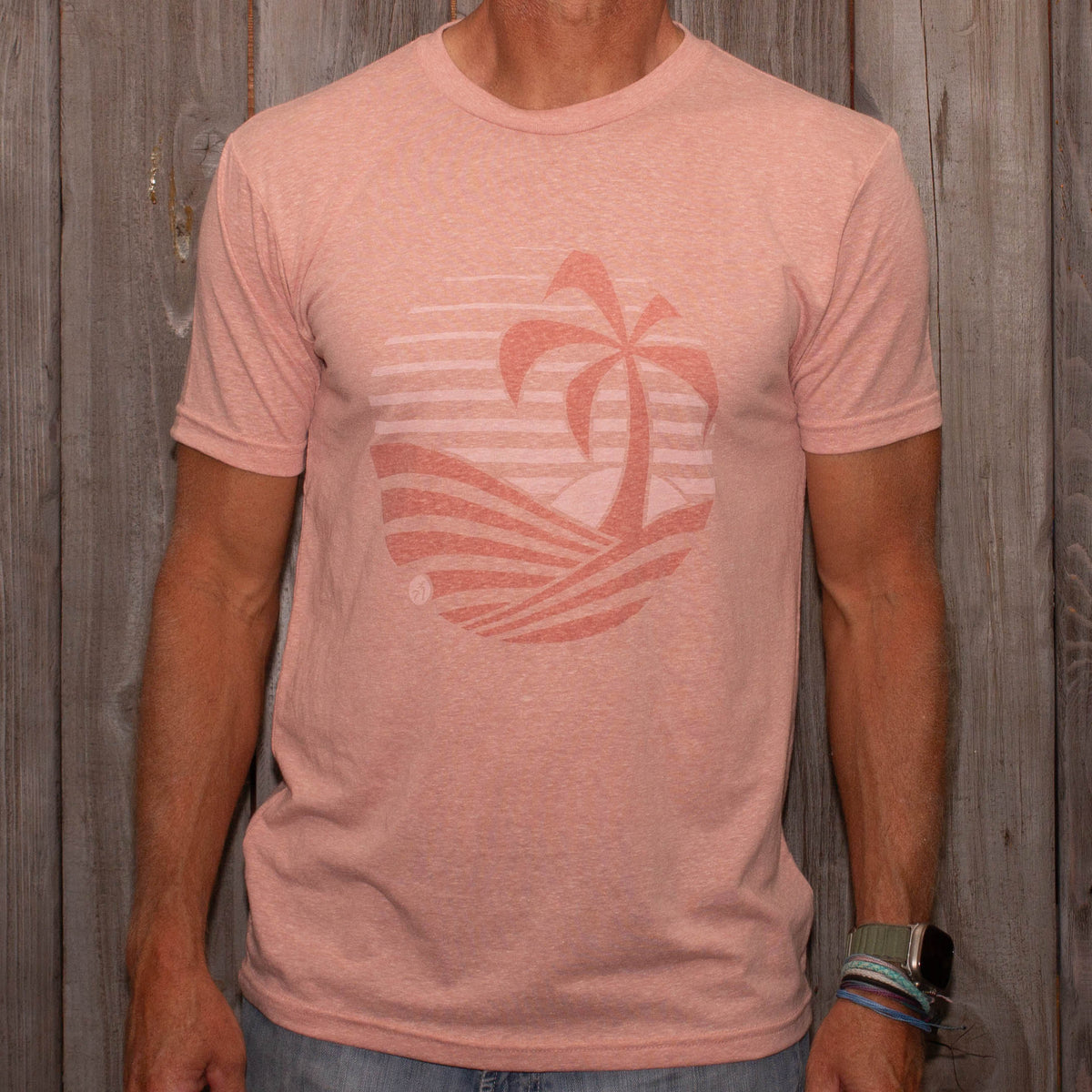 Sunset Tee - Flamingo
