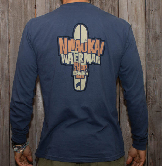 Wipeout L/S Pocket Tee