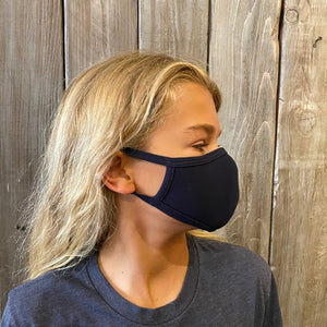 Flippers - Face Mask Youth - Navy