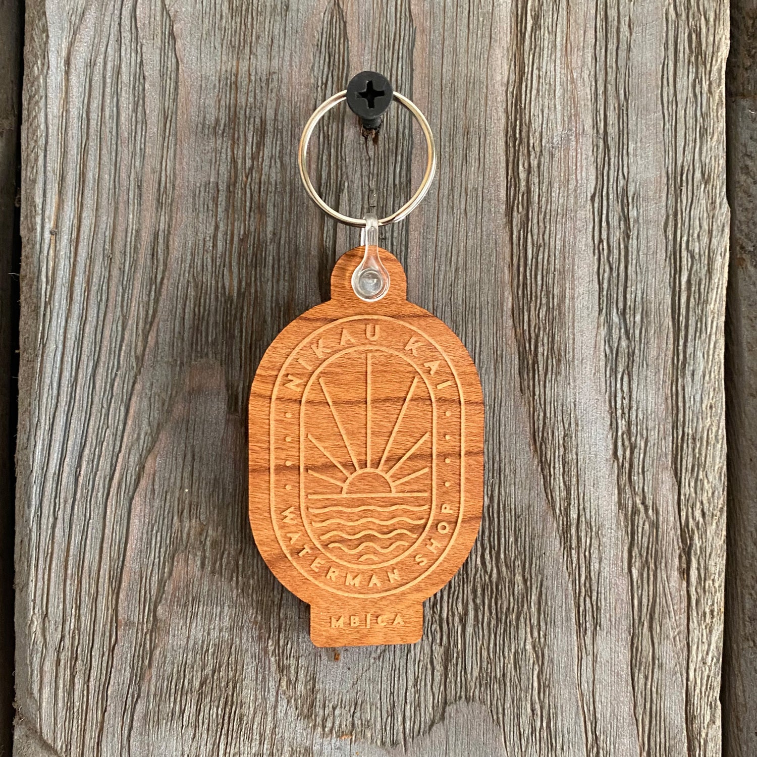 Secret Spot - Wooden Keychain