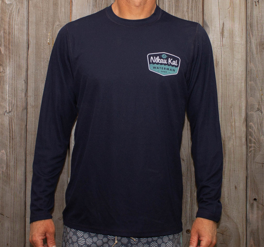 Beach Comber L/S Paddle Tee / Navy