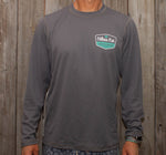 Beach Comber L/S Paddle Tee / Charcoal