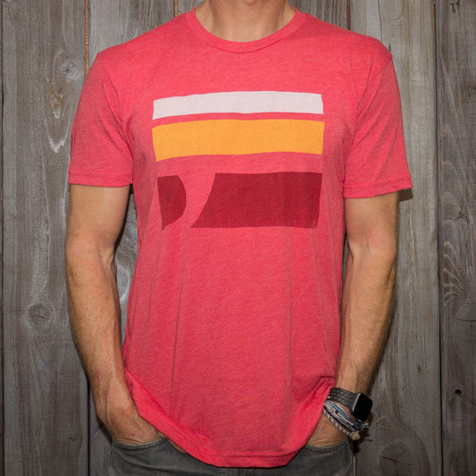 Single Fin Tee - Red