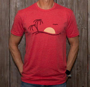 Glass Off Tee - Red