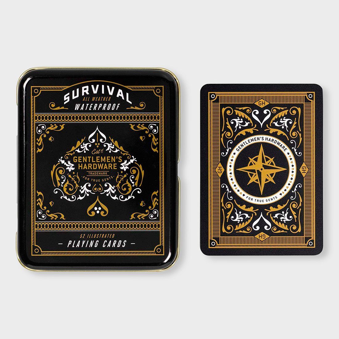Gentleman's Hardware - Survival Playing Cards
